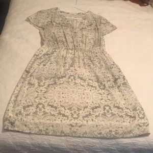 Black and white dress with POCKETS!!!